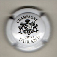 CAPSULE DE CHAMPAGNE - VEUVE DURAND - Blason - Noir - Blanc - - Durand (Veuve)