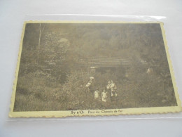 Delcampe - SY S/O Ourthe Pont Du Chemin De Fer Animée  Carte Postale AK PK CP - Ferrières