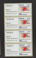 Spain Espagne España 2023 - ATM Turismo Homenaje ATM's Antiguas Strip Mnh** - Machine Labels [ATM]
