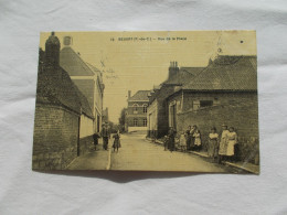 CARTE POSTALE ANCIENNE CPA BEUVRY RUE DE LA POSTE BETHUNE ENVOIS ST OMER SAINT OMER - Beuvry