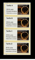 Spanish Andorra 2023 - ATM Falles Del Solstici D'estiu Strip Mnh** - Machine Labels [ATM]