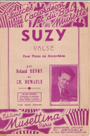 ROLAND HENRY - SUZY (VALSE)  - PARTITION - Other & Unclassified