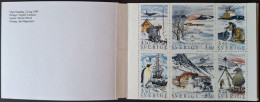 SUEDE / YT Carnet C1535 / RECHERCHE POLAIRE - MANCHOT - BRISE GLACE - STERCORAIRE - AVION - GLACIER / NEUF ** / MNH - Research Programs