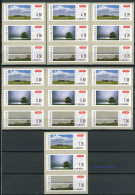 BT2-9  Danemark Timbres De Distributeurs 18 Vignettes - Machine Labels [ATM]
