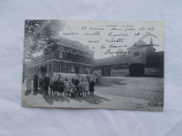 CARTE POSTALE ANCIENNE CPA  BEUVRY  LA MAIRIE ANIMATION ENVOIS ST OMER SAINT OMER - Beuvry