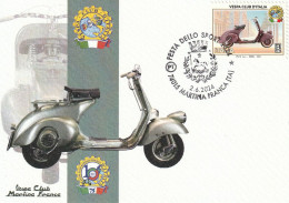 Delcampe - SPORT - Motociclismo - Martina Franca (TA)  2024 - Vespa Club - Festa Dello Sport 2024 - - Motorradsport