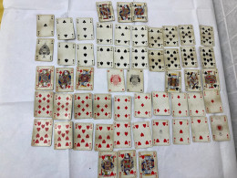 CARTE DA GIOCO POKER DAL NEGRO TREVISO LUGLIO 1954. - 54 Kaarten