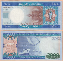 Mauritania 2000 Ouguiya 2011 P-20 UNC - Mauritania