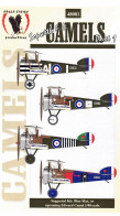 PLANCHE DE DECALS EAGLE STRIKE POUR SOPWITH CAMEL 1/48 48081 - Transfer