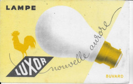 BUVARD Neuf ANNES  50's   LUXOR LAMPE - Electricity & Gas