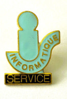 PINS INFORMATIQUE  SERVICE INFORMATIQUE Tirage Numéroté 616 / MERCE24/1 - Computers
