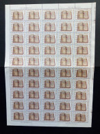GRIECHENLAND MI-NR. 1252 POSTFRISCH(MINT) BOGEN(GEFALTET) 500 JAHRE GEDRUCKTE GRIECHISCHE BÜCHER 1976 - Feuilles Complètes Et Multiples