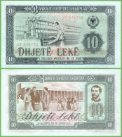ALBANIA 10 LEKE 1976 P-43 UNC - Albania