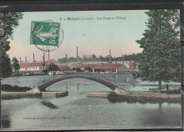 Delcampe - 45 - BRIARE - Les Gares Et L' Usine - Briare