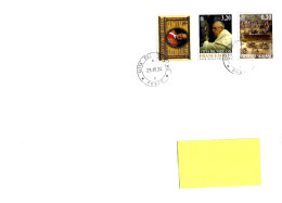 VATICANO - 2024 Lettera Per L'Italia Con 3 Francobolli (Europa 2022, Giovanni XXIII 2011, Papa Francesco 2024) - 17328 - Lettres & Documents