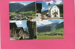 SUISSE----RECKINGEN 1326 M---VALLIS----Multi-vues---voir 2 Scans - Reckingen