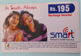 Rupees 195   MOBILE  PREPAID USED CARD INDIA INDE INDEIN INDIAN  COIN - India