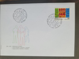 2010 Zu 1343 / Mi 2144 / YT 2070 100 Ans Ligue Contre Le Cancer FDC - Lettres & Documents