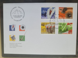 2010 Zu 1344-1347 / Mi 2147-2150 / YT 2073-2076 Coutumes Suisses FDC - Lettres & Documents