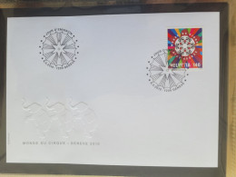 2010 Zu 1352 / Mi 2156 / YT Cirque FDC - Lettres & Documents