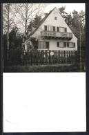 Foto-AK Gräfelfing B. München, Wohnhaus Dr. Willi Peter, Kurt-Huber-Str. 46 - Gräfelfing