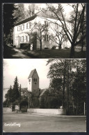 AK Gräfelfing, Strassenpartie An Der Kirche, Haus Im Wald - Gräfelfing