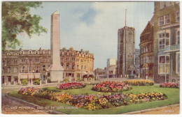 War Memorial And St. Peter's Church, Harrogate - (England) - 1956 - Harrogate