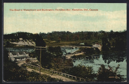 AK Hamilton Bay /Hamilton, The Road To Waterdown And Burlington - Hamilton