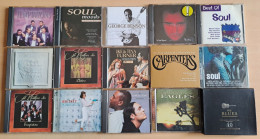Lot De 18 Cd Album Coffret Audio Temptations, Blues ,Soul, Whitney, Tina, Carpenters, Benson, Collins, Eagles - Soul - R&B