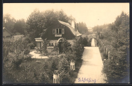 Foto-AK Gräfelfing, Weg Zur Villa Dr. Fiedler - Gräfelfing