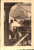 LECH Am ARLBERG . Carte-photo (tampon Du Chalet).   Berghaus Sonneck (1470 M.) - (scans Recto-verso) - Lech