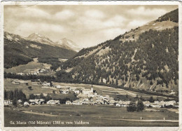 Sta Maria Münstertal Blick Gegen Valcava 1949 - Valchava