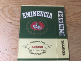 EMINENCIA R FAERCH 10 Cigares - Cigar Cases
