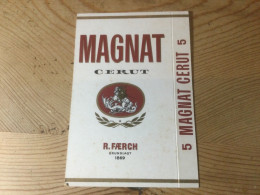 MAGNAT CERUT. R FAERCH 5 Cigares - Cigar Cases