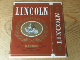 LINCOLN Cigar R FAERCH 10 Cigares - Cigar Cases