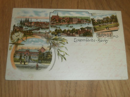 Delcampe - Alte AK - Borby B. Eckernförde , 1902 , Litho , Ansichtskarte !!! - Eckernförde