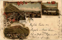 Gruss Aus Arth - Litho - Arth