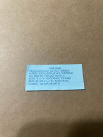Israel Tobacco Tax Stamp - Empty Tobacco Boxes