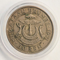 BRUNEI -  50 Sen 1971, KM# 13 (#7716) - Brunei