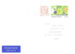 Finland Cover With Stamps, Coat Of Arm, EUROPA Cept, 1996 - Briefe U. Dokumente