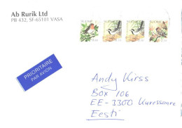 Finland Cover With Stamps, Birds, 1992 - Briefe U. Dokumente