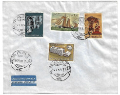 GREECE 27-8-1971, RARE POSTMARK AFANTOU ON COVER. - Lettres & Documents