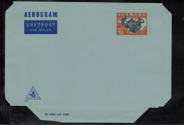 DENMARK DANMARK DÄNEMARK 1978 AEROGRAMME AEROGRAM  - MINT - AIRMAIL - Airmail