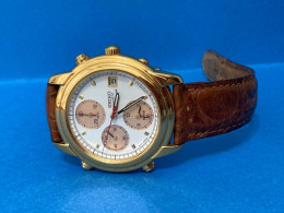 OROLOGIO SEIKO 7T32-6G10 CRONOGRAPH ALARM FUNZIONANTE MADE IN JAPAN - Other & Unclassified