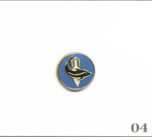 Pin's Logo FFESSM (Fédération Française Etudes & Sports Sous-Marins) - Amphore & Dauphin. Est. FD. EGF. T1056-04 - Tauchen