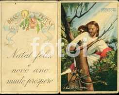 OLD CHRISTMAS CARD ELISA FELISMINO PORTUGAL - Kerstkribben