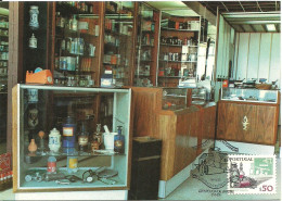 31468 Carte Maximum - Portugal - Instrumentos Cuidados Médicos Farmácia - Medical Care Instruments Pharmacy Pharmacie - Maximum Cards & Covers