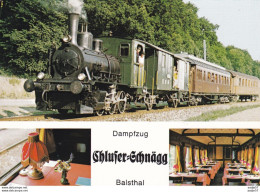 Oesingen Dampfzug Chluser - Schnägg Mit Historische Speisewagen Aus Dem Simplon-Orient-Express - Oensingen