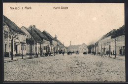 AK Friesack I. Mark, Partie Auf Der Markt-Strasse - Friesack