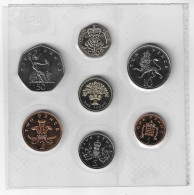 Regno Unito - Coin Set Senza Confezione 1987 Ms108 - Mint Sets & Proof Sets